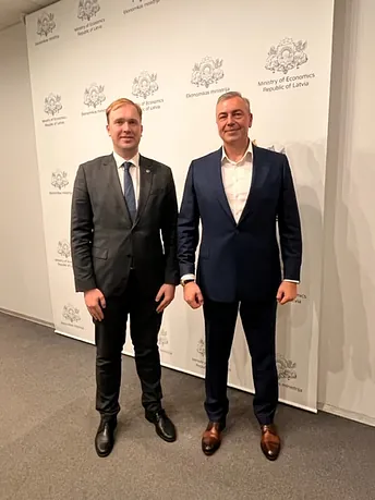  Ekonomikas ministrs Viktors Valainis apspriež stratēģisko sadarbību ar Baltic Photonics